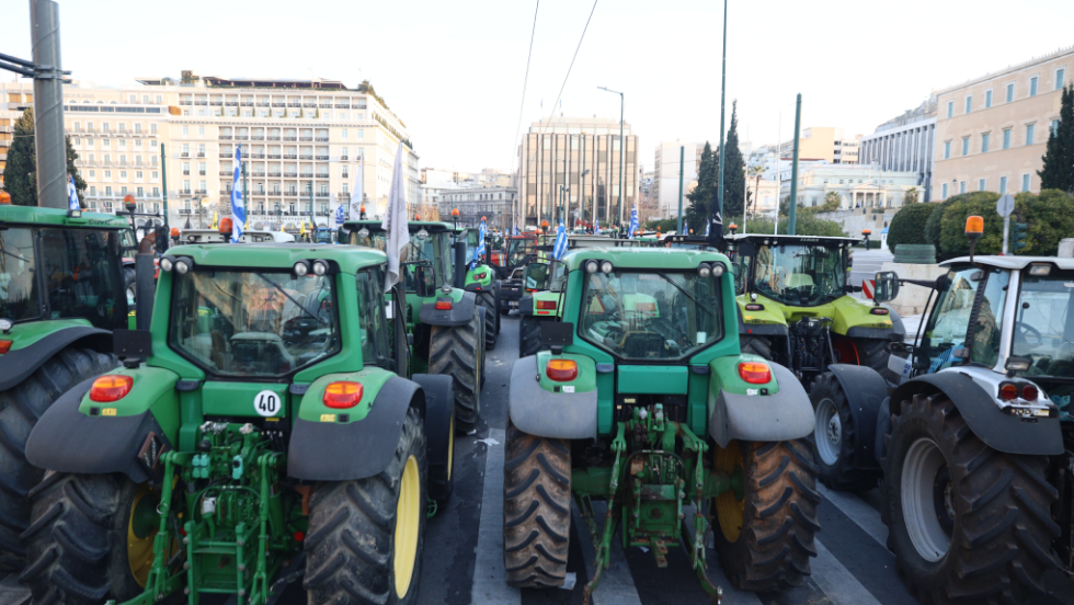 τρακτέρ στο Σύνταγμα
